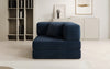 Samtiger Designer Schlafsofa Sessel – Gemütlich, Modern, Multifunktional, Luxuriös
