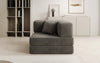 Samtiger Designer Schlafsofa Sessel – Gemütlich, Modern, Multifunktional, Luxuriös