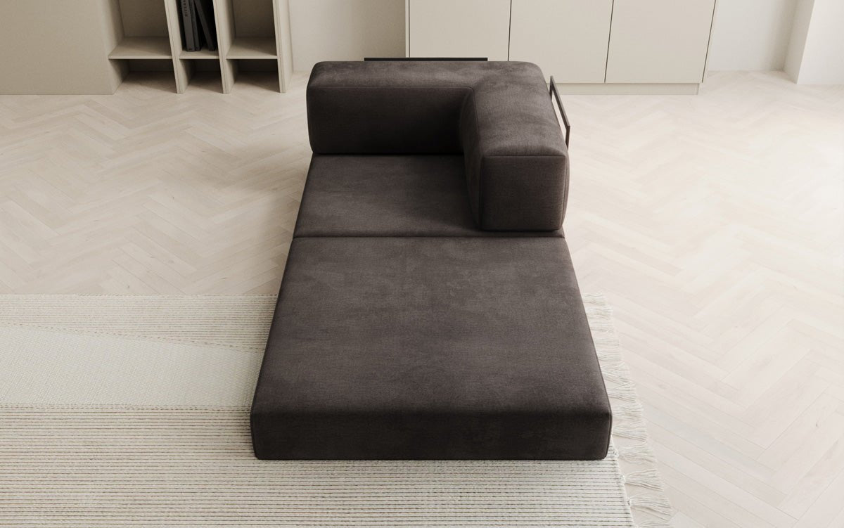 Samtiger Designer Schlafsofa Sessel – Gemütlich, Modern, Multifunktional, Luxuriös