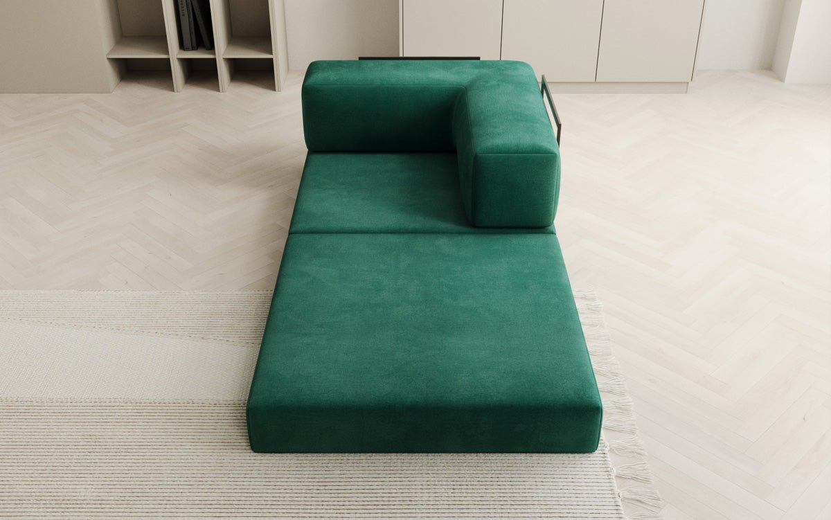 Samtiger Designer Schlafsofa Sessel – Gemütlich, Modern, Multifunktional, Luxuriös