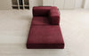 Samtiger Designer Schlafsofa Sessel – Gemütlich, Modern, Multifunktional, Luxuriös