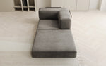 Lade das Bild in den Galerie-Viewer, Samtiger Designer Schlafsofa Sessel – Gemütlich, Modern, Multifunktional, Luxuriös
