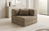 Samtiger Designer Schlafsofa Sessel – Gemütlich, Modern, Multifunktional, Luxuriös