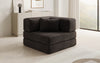 Samtiger Designer Schlafsofa Sessel – Gemütlich, Modern, Multifunktional, Luxuriös