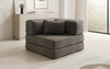 Samtiger Designer Schlafsofa Sessel – Gemütlich, Modern, Multifunktional, Luxuriös