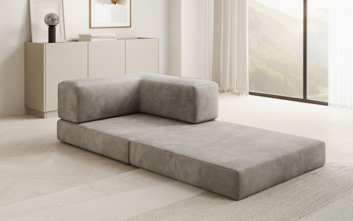 Samtiger Designer Schlafsofa Sessel – Gemütlich, Modern, Multifunktional, Luxuriös