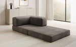 Lade das Bild in den Galerie-Viewer, Samtiger Designer Schlafsofa Sessel – Gemütlich, Modern, Multifunktional, Luxuriös

