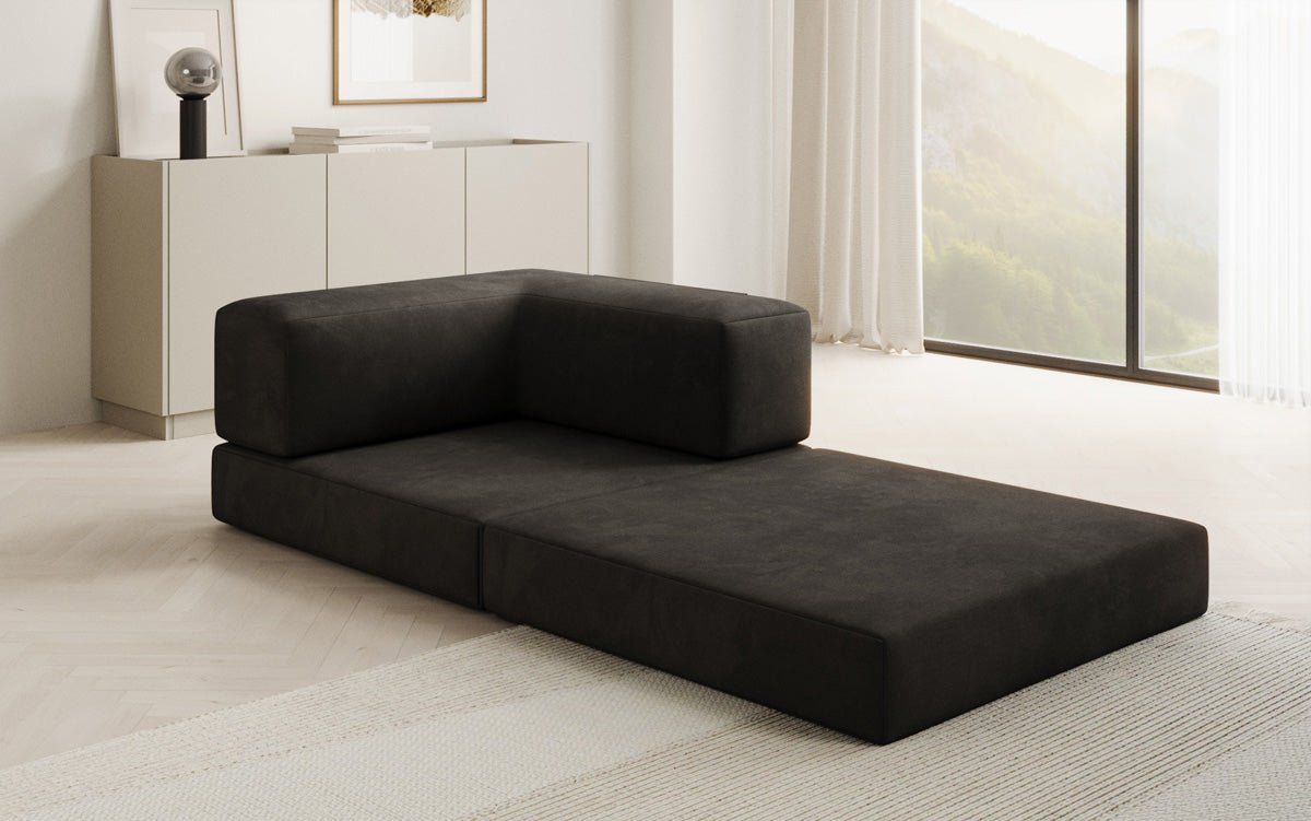 Samtiger Designer Schlafsofa Sessel – Gemütlich, Modern, Multifunktional, Luxuriös