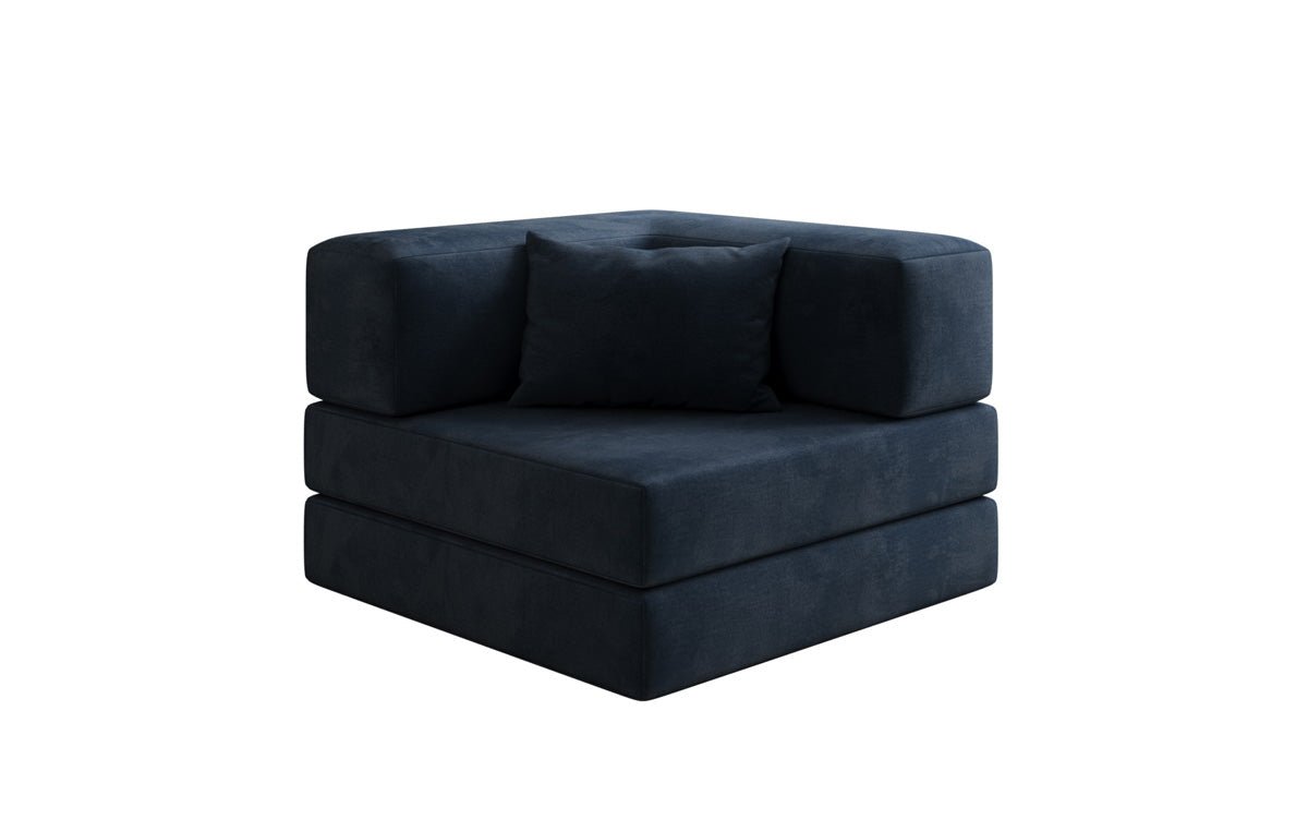 Samtiger Designer Schlafsofa Sessel – Gemütlich, Modern, Multifunktional, Luxuriös