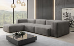 Lade das Bild in den Galerie-Viewer, Luxuriöses L-Sofa Snug, Samtbezug, Modulares Ecksofa, Gemütlich &amp; Stilvoll
