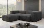 Lade das Bild in den Galerie-Viewer, Gemütliches Designer L-Sofa Snug Mini aus Cordstoff für modernes Wohnen
