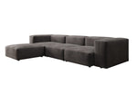 Lade das Bild in den Galerie-Viewer, Luxuriöses L-Sofa Snug, Samtbezug, Modulares Ecksofa, Gemütlich &amp; Stilvoll
