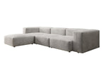 Lade das Bild in den Galerie-Viewer, Luxuriöses L-Sofa Snug, Samtbezug, Modulares Ecksofa, Gemütlich &amp; Stilvoll
