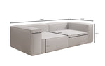 Lade das Bild in den Galerie-Viewer, Lesley Luxuriöses Designer 3-Sitzer Sofa: Modernes Bouclé-Meisterwerk für Ihr Wohnzimmer
