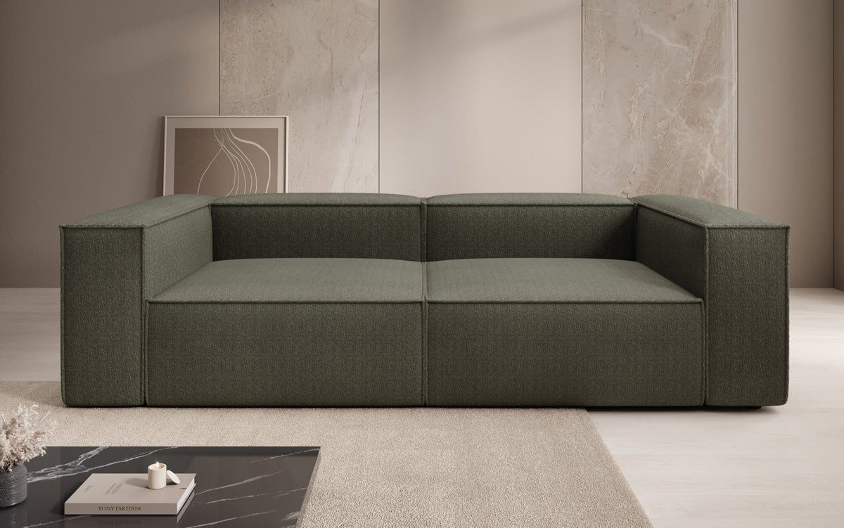 Lesley Luxuriöses Designer 3-Sitzer Sofa: Modernes Bouclé-Meisterwerk für Ihr Wohnzimmer