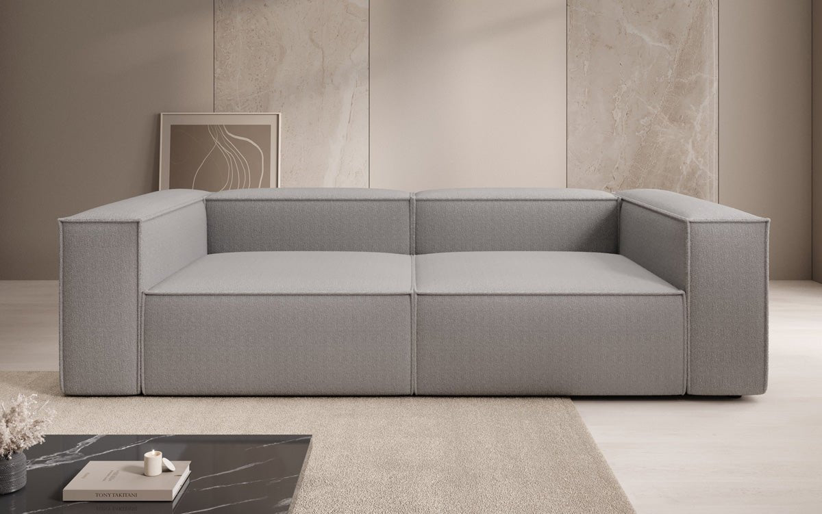Lesley Luxuriöses Designer 3-Sitzer Sofa: Modernes Bouclé-Meisterwerk für Ihr Wohnzimmer