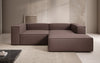 Lesley L Mini Designer Ecksofa aus Stoff – Modern, Gemütlich, Vielseitig