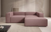 Lesley L Mini Designer Ecksofa aus Stoff – Modern, Gemütlich, Vielseitig