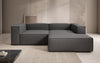 Lesley L Mini Designer Ecksofa aus Stoff – Modern, Gemütlich, Vielseitig