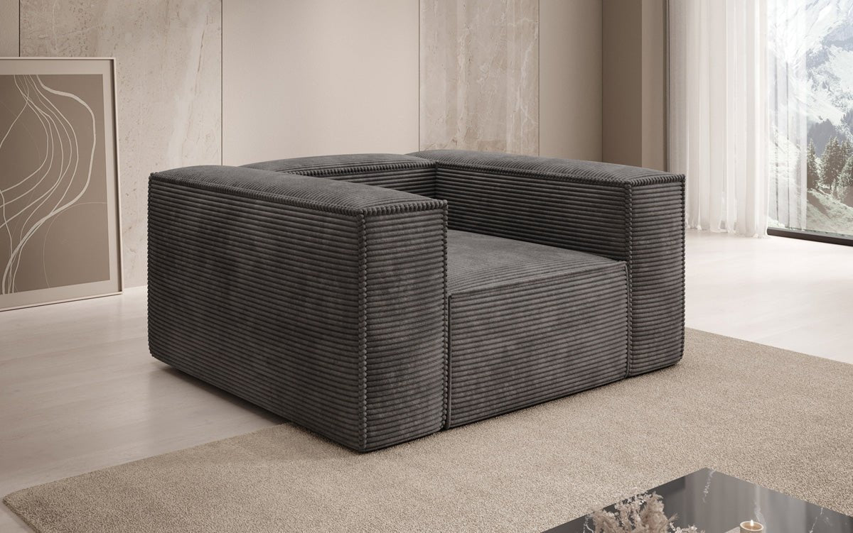 Lesley Designer Sessel aus Cord: Stilvoller Komfort für Ihr modernes Zuhause