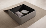 Lade das Bild in den Galerie-Viewer, Lesley Moderner Stoff Beistellhocker Couchtisch mit Verstecktem Stauraum in Vielen Farben
