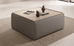 Lade das Bild in den Galerie-Viewer, Lesley Multifunktionaler Stoff-Hocker mit Stauraum und Couchtisch-Funktion für Wohnzimmer
