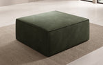 Lade das Bild in den Galerie-Viewer, Lesley Samt Beistellhocker: Moderner, Vielseitiger Pouf für Gemütlichen Wohnkomfort, Stilvolles Design
