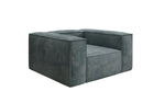 Lade das Bild in den Galerie-Viewer, Lesley Designer Cord Sofa: Modernes, Bequemes Wohnzimmer-Sofa mit Robuster Polsterung
