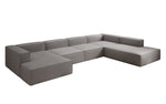 Lade das Bild in den Galerie-Viewer, Luxuriöses XXL U-Form Designer Sofa Lesley Bouclé: Komfort &amp; Stil für Ihr Wohnzimmer
