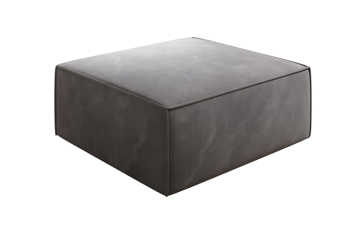 Lesley Samt Beistellhocker: Moderner, Vielseitiger Pouf für Gemütlichen Wohnkomfort, Stilvolles Design