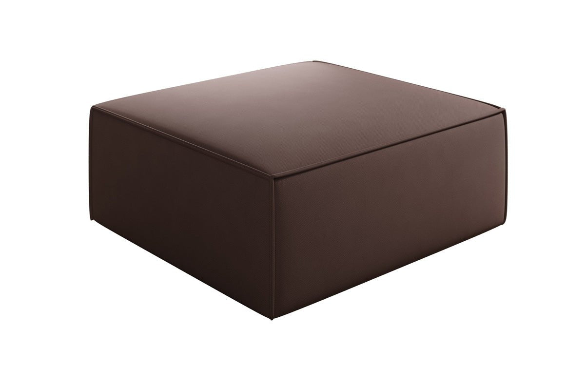 Lesley Beistellhocker Stoff – Moderner Ottoman für Vielseitiges Wohnzimmer-Design