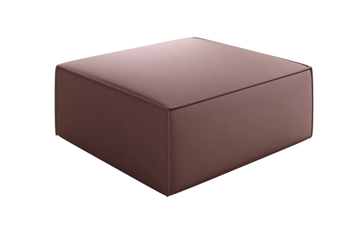 Lesley Beistellhocker Stoff – Moderner Ottoman für Vielseitiges Wohnzimmer-Design