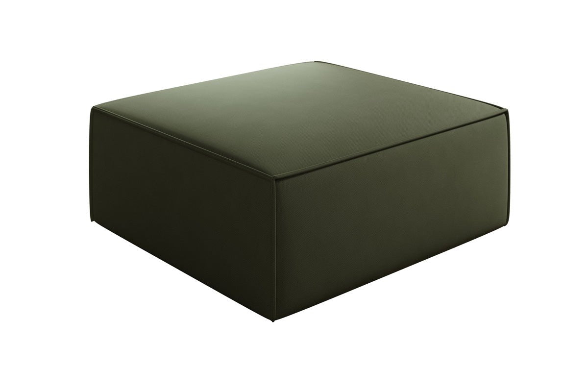 Lesley Beistellhocker Stoff – Moderner Ottoman für Vielseitiges Wohnzimmer-Design