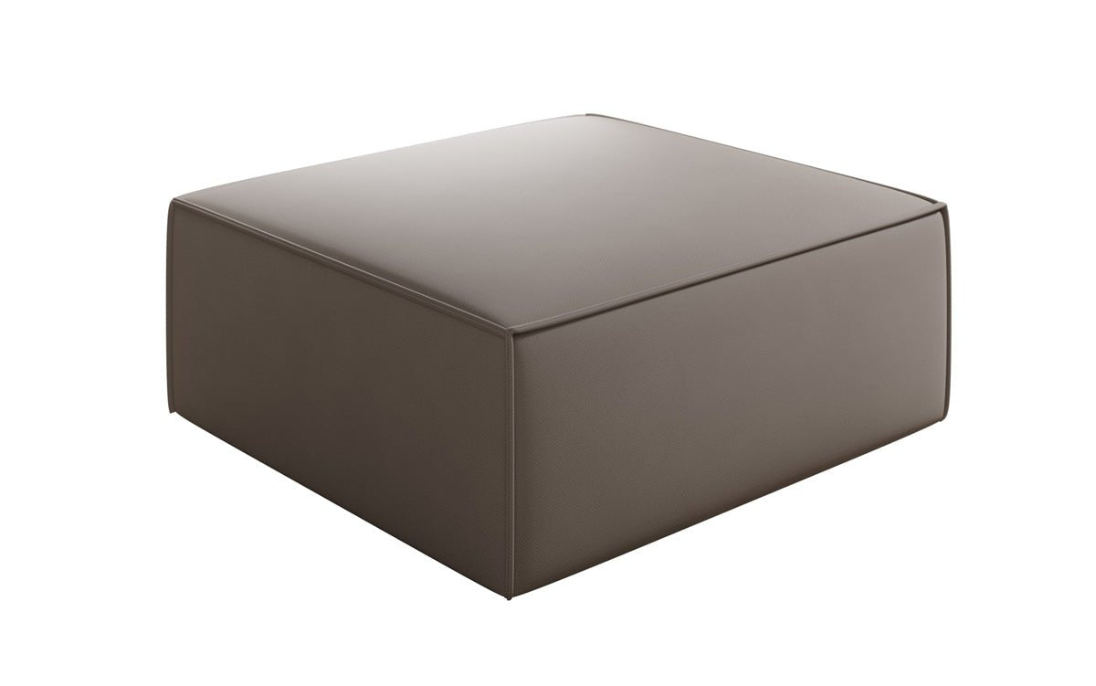 Lesley Beistellhocker Stoff – Moderner Ottoman für Vielseitiges Wohnzimmer-Design