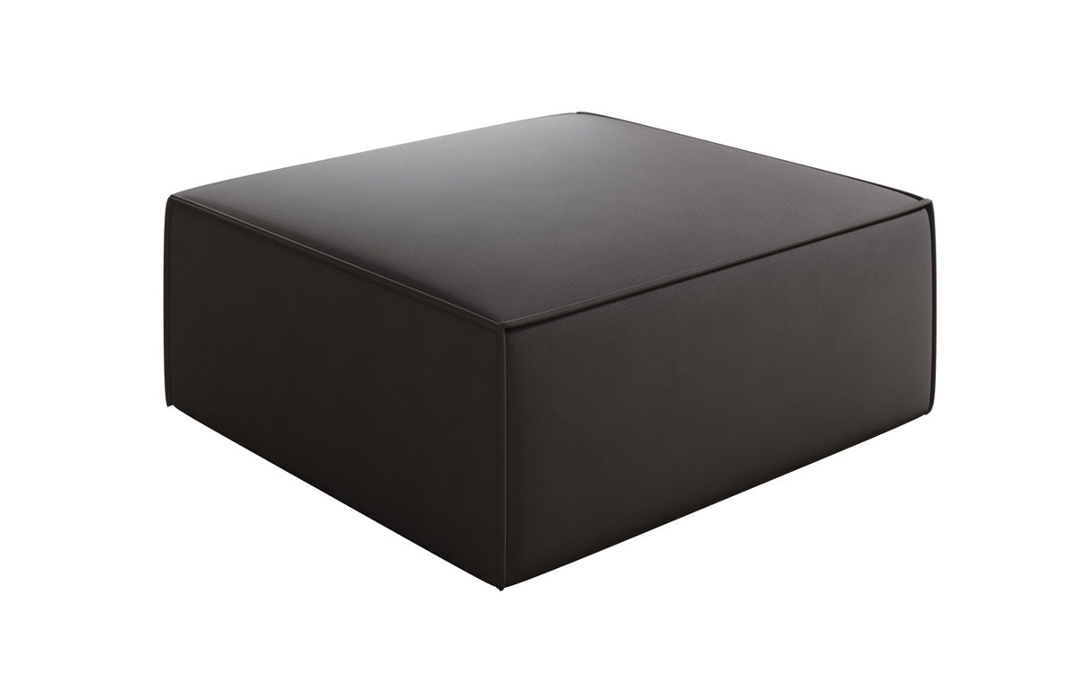 Lesley Beistellhocker Stoff – Moderner Ottoman für Vielseitiges Wohnzimmer-Design