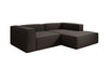 Lesley L Mini Designer Ecksofa aus Stoff – Modern, Gemütlich, Vielseitig