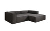 Lesley L Mini Designer Ecksofa aus Stoff – Modern, Gemütlich, Vielseitig