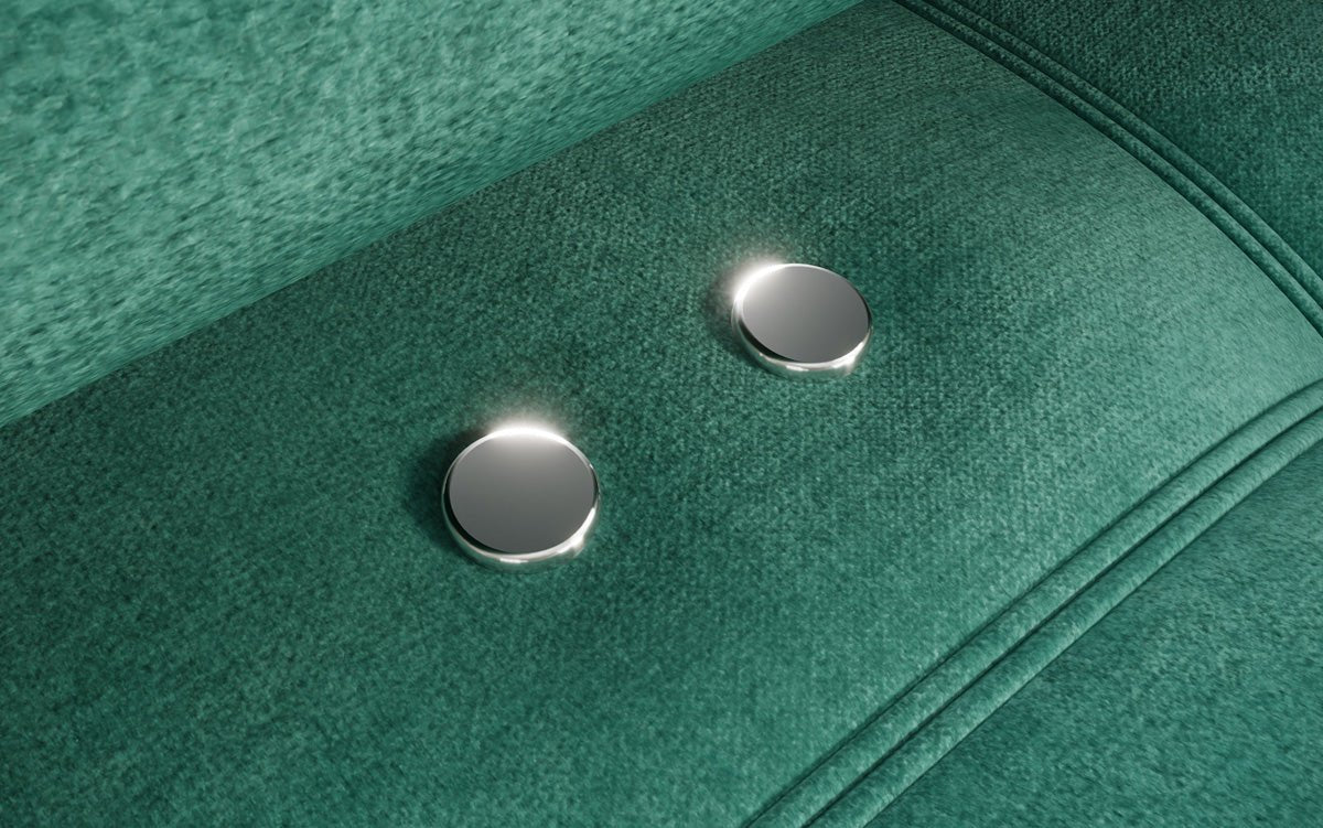 Elegantes Designer L-Sofa Sydney: Elektrische Schlaffunktion, Samtbezug, Großzügiger Stauraum