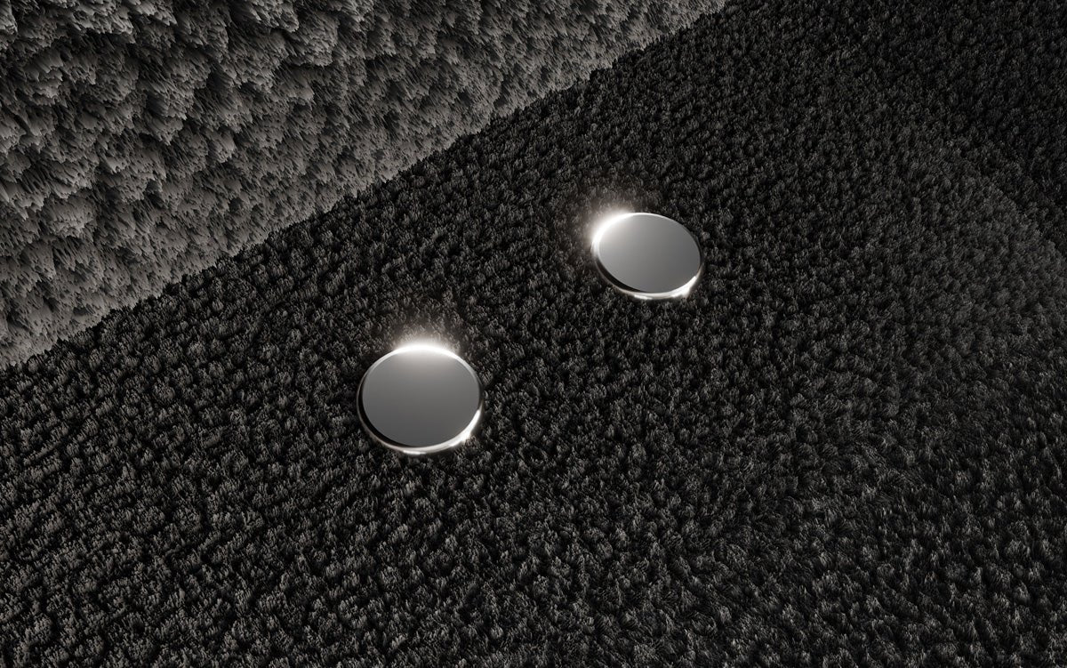 Luxuriöses Designer L-Sofa Sydney Bouclé mit Elektrischer Relaxfunktion & Stauraum