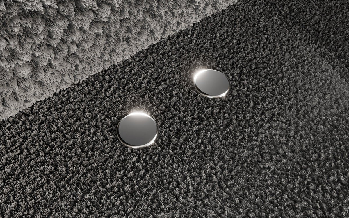 Luxuriöses Designer L-Sofa Sydney Bouclé mit Elektrischer Relaxfunktion & Stauraum