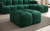 Celly Samt Beistellhocker Pouf: Luxuriöser Komfort, Vielseitig & Modernes Design