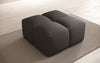 Celly Stoff Beistellhocker: Moderner Runder Pouf für Gemütlichkeit & Stil