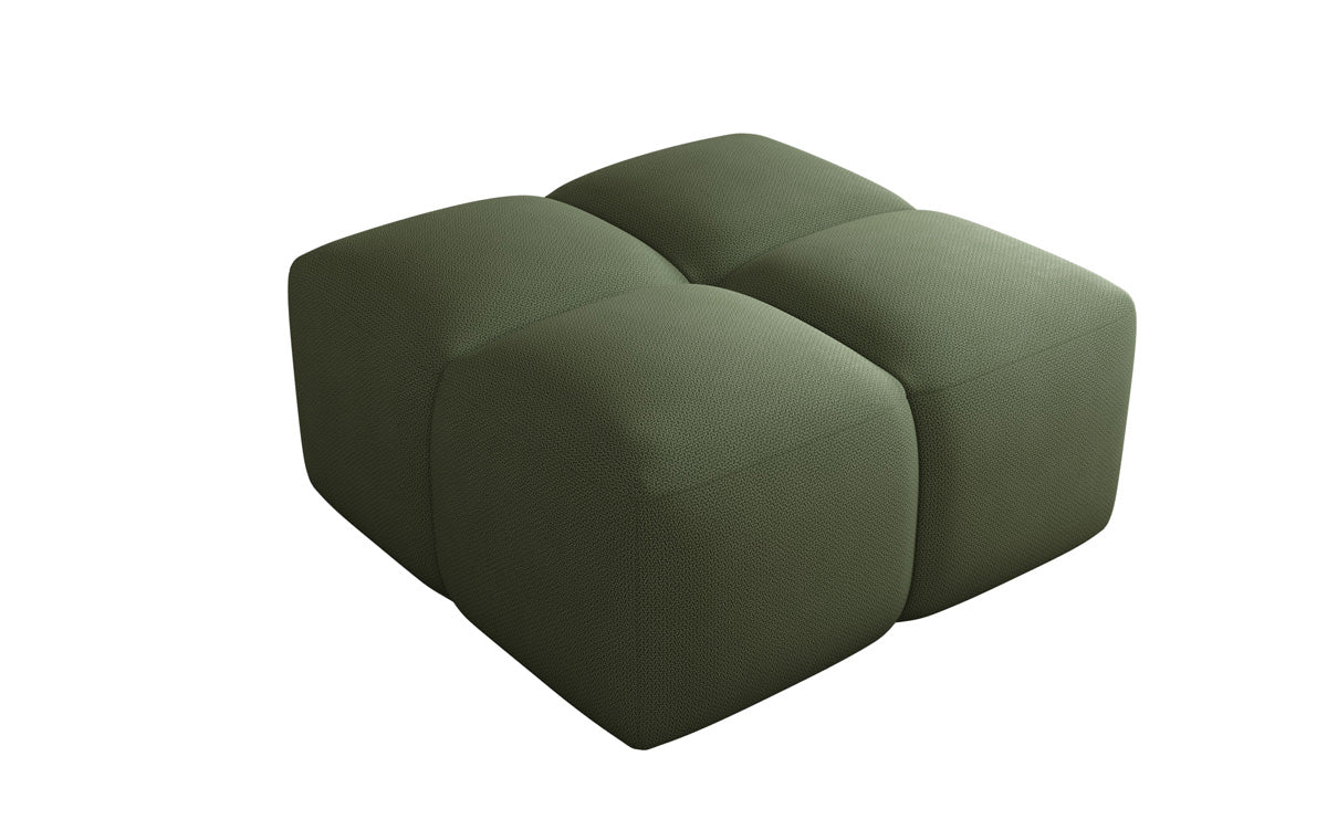 Celly Stoff Beistellhocker: Moderner Runder Pouf für Gemütlichkeit & Stil