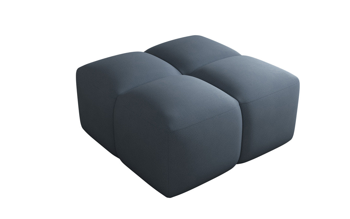 Celly Stoff Beistellhocker: Moderner Runder Pouf für Gemütlichkeit & Stil