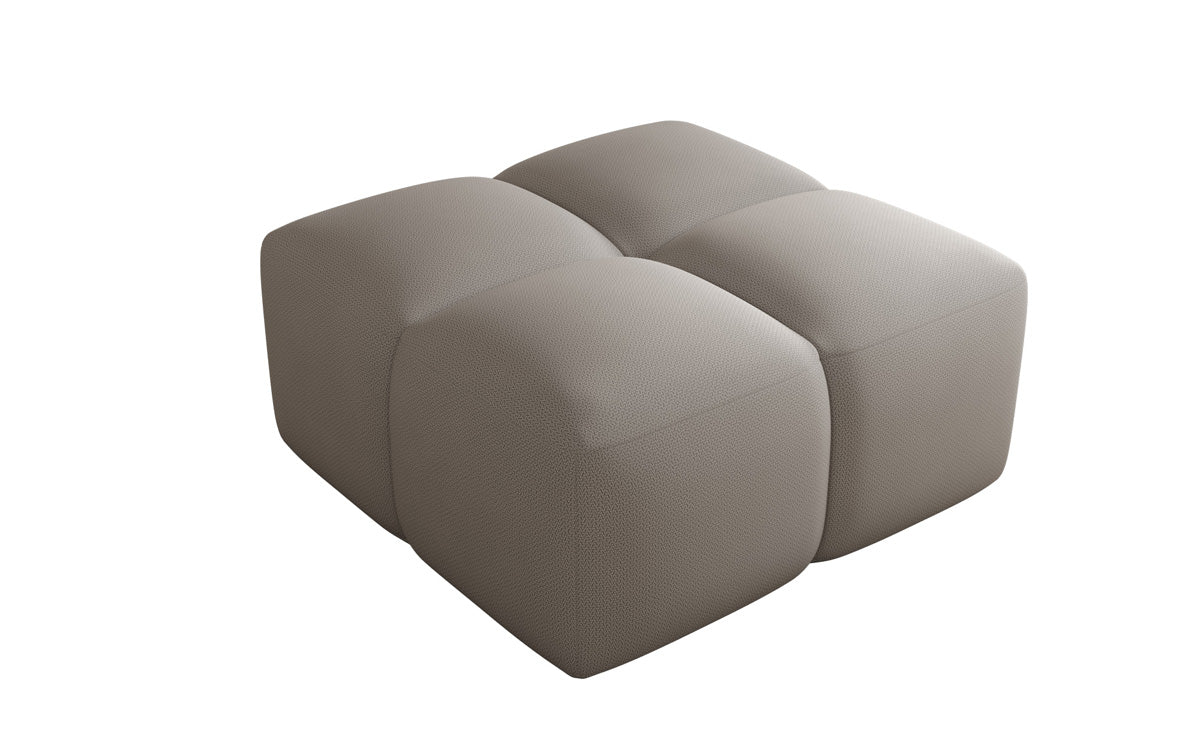 Celly Stoff Beistellhocker: Moderner Runder Pouf für Gemütlichkeit & Stil