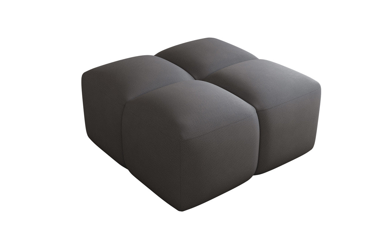 Celly Stoff Beistellhocker: Moderner Runder Pouf für Gemütlichkeit & Stil