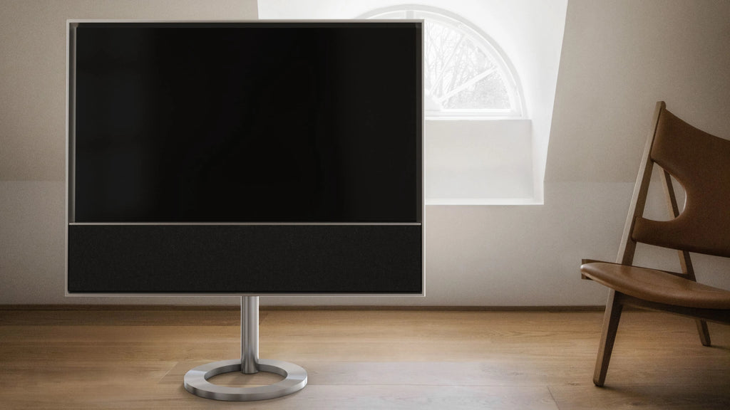 Beovision Contour All-in-One OLED-TV: Elegantes Design, preisgekrönter Klang, Heimkinoerlebnis