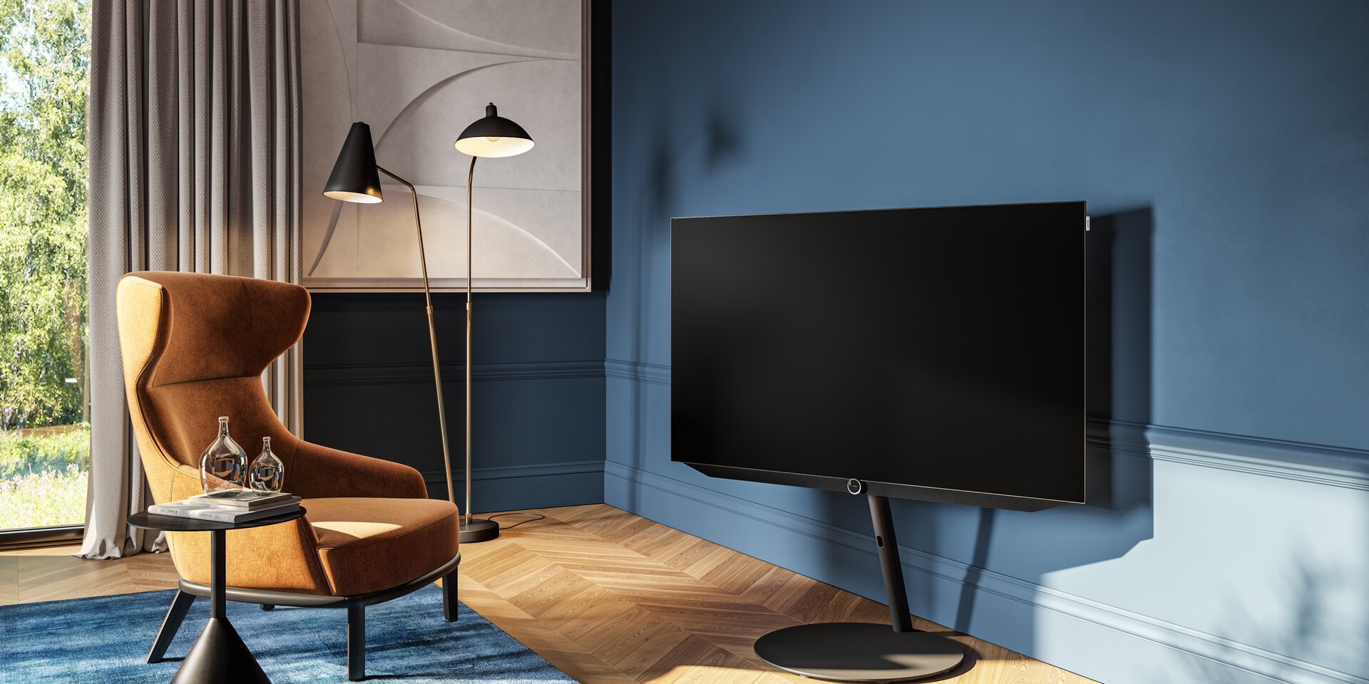 Loewe bild v.65 dr+ 4K OLED Smart TV mit integrierter DR+ Festplatte