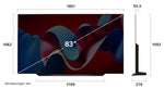 Lade das Bild in den Galerie-Viewer, LG OLED evo C4 83 Zoll 4K Smart-TV α9 Gen7
