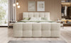 Luxuriöses Boxspringbett Cozy Bouclé mit Praktischem Stauraum für Modernes Schlafzimmer Design